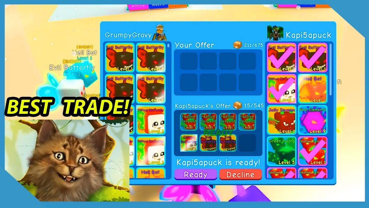 Insane Trade For Legendary Pets Roblox Bubble Gum Simulator Youtube - best roblox simulators with trading