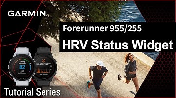 Tutorial – Forerunner 955/255 Series: HRV Status Widget