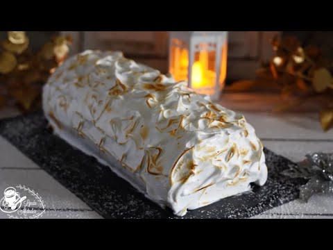 Bûche Citron Meringuée, Légère & Gourmande - Lilie Bakery