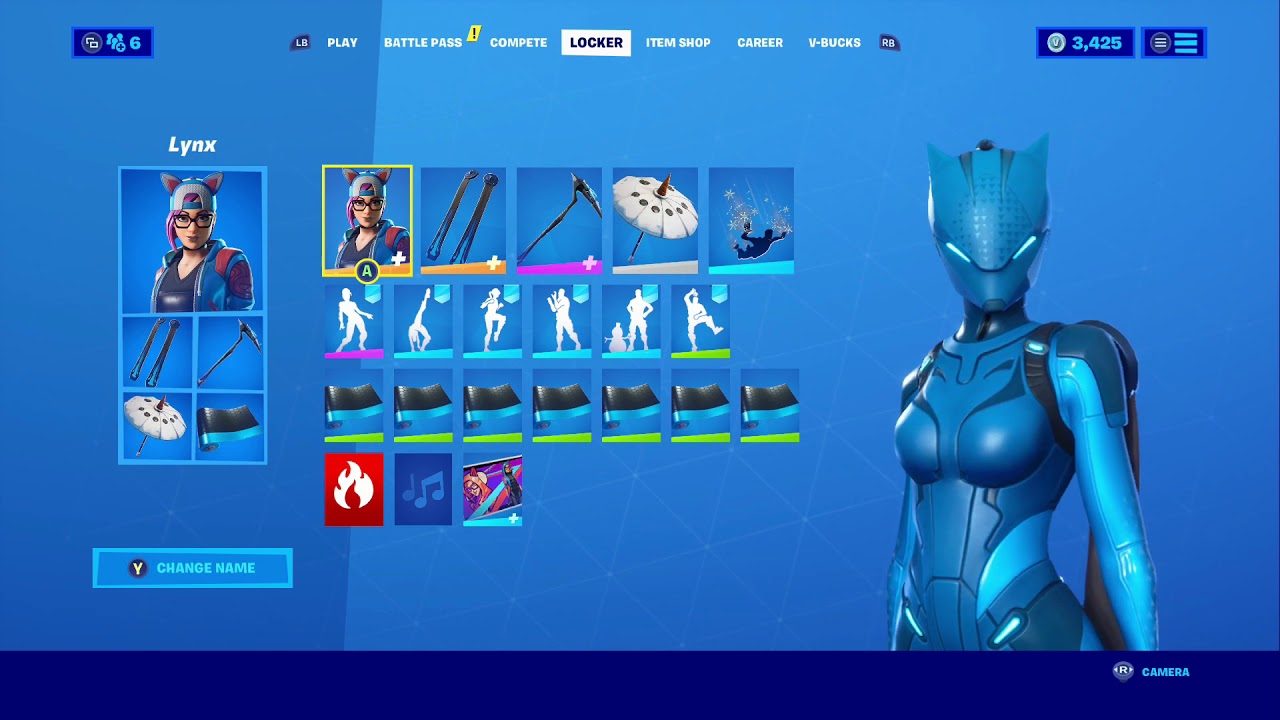 Outfit - Lynx (Stage 4, Blue)