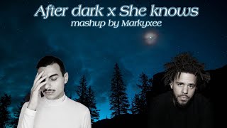 Download lagu Mr.Kitty ft. J. Cole - After dark x She knows (mashup by Markyxee)
