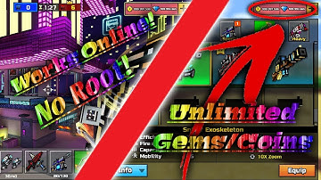 Pixel Gun 3D- Hack 13.5.1 Unlimited Coins/Gems Lvl36 (No Root)