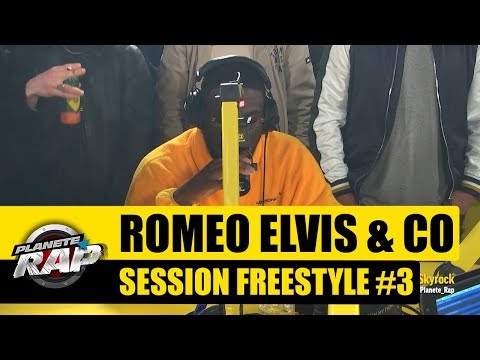 Youtube: Roméo Elvis & Co – Session Freestyle #3 avec Dinos, Tengo John, MG, JS & KINGJO #PlanèteRap