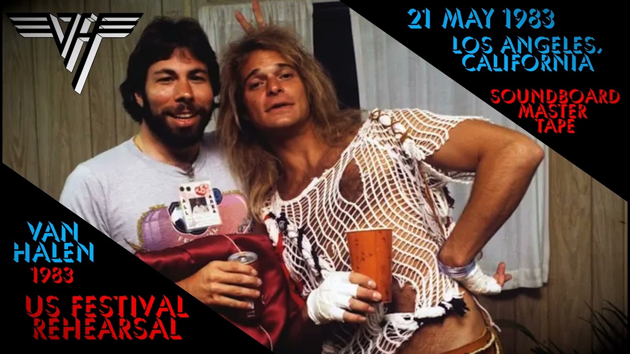 Van Halen - 21 May 1983 - US Festival Rehearsal, Los Angeles, California [SOUNDBOARD]