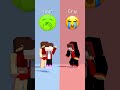 JJ Sister Emoji Airdrops ☺️😏 - MAIZEN Minecraft Animation #shorts #minecraftanimation