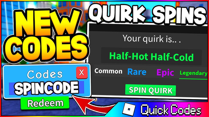 NEW* ALL WORKING SPINS CODES FOR MY HERO MANIA IN 2023! ROBLOX MY