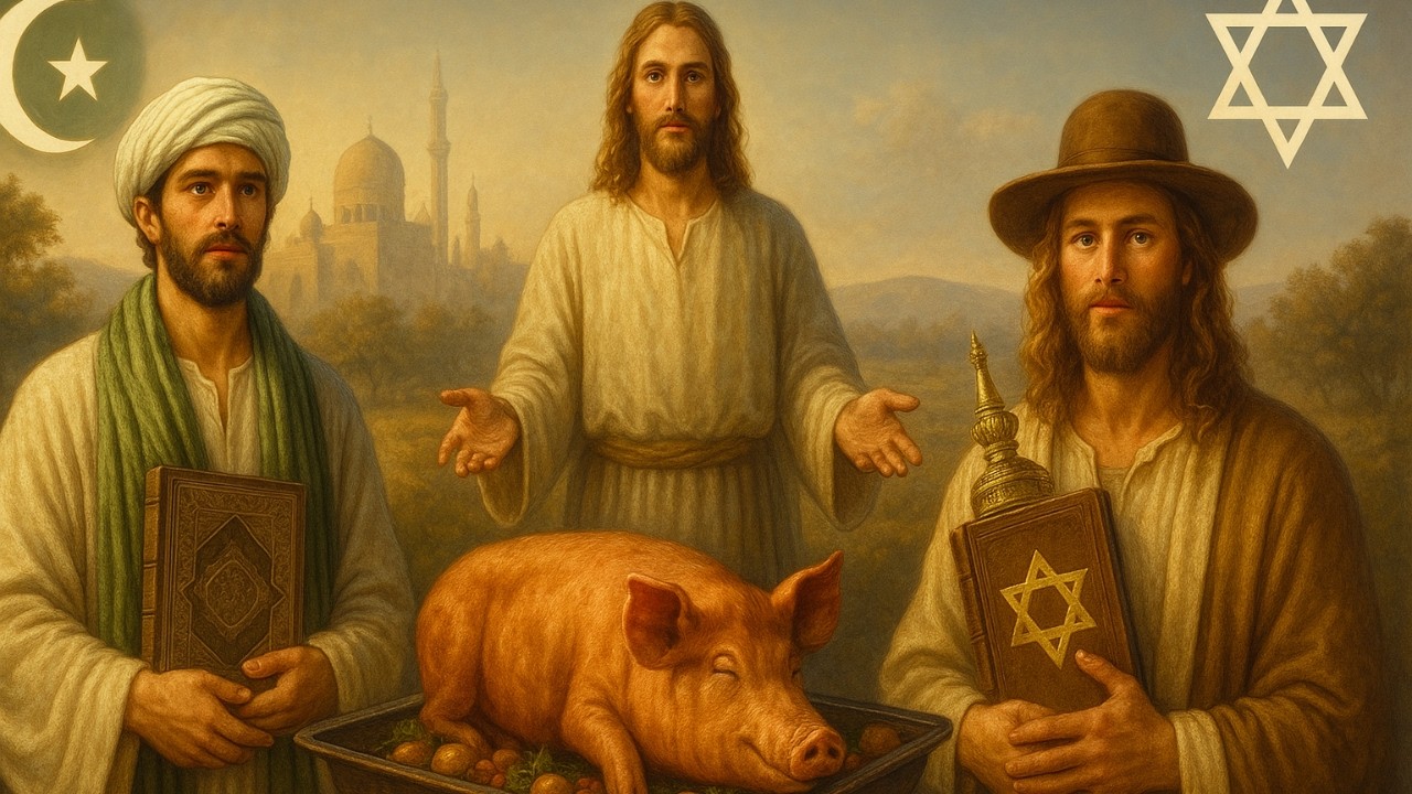 Why do christians eat pork but jews and muslims don t youtube
