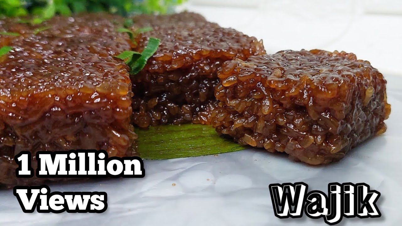 Pulut Wajik with tips, Resepi sesuai untuk niaga