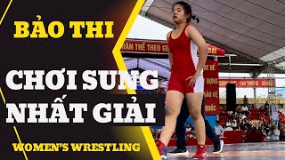 Đô nữ trẻ chơi sung nhất mùa giải | Giải vật Báo Hải Phòng | Women’s wrestling