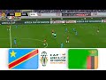 🔴DR CONGO vs ZAMBIA LIVE ⚽ CAF AFRICA CUP OF NATIONS 2023 GROUP STAGE FOOTBALL Gameplay PES 2021