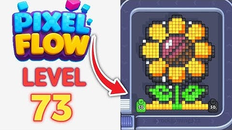 Pixel Flow Level 73 Walkthrough