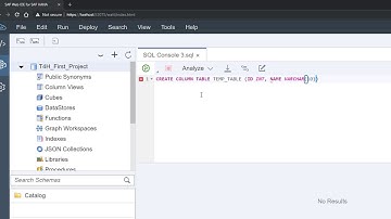 Column store is default in HANA 2 0