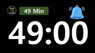Full 49 Min Alarm Timer ⏰ | 🔔 5 Sec End Bell | TREE TIMER Guide