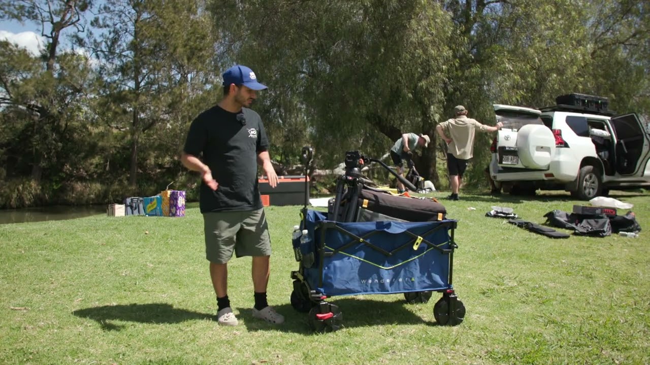 Wanderer Noosa Premium Quad Fold Beach Cart