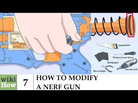 Video: 3 Möglichkeiten, eine Nerf Gun zu modifizieren