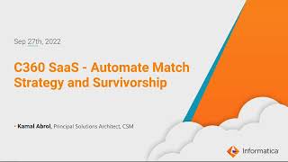 C360 SaaS – Automate Match Strategy & Survivorship screenshot 2