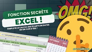 Comment calculer la différence entre deux dates sur Excel avec la fonction DATEDIF