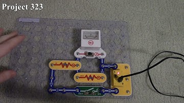 ELENCO Snap Circuits Projects 317 - 328