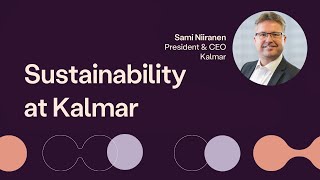 Sustainability at Kalmar