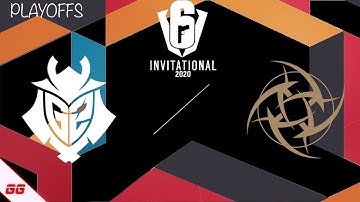 G2 Esports vs NiP | Six Invitational 2020 Highlights
