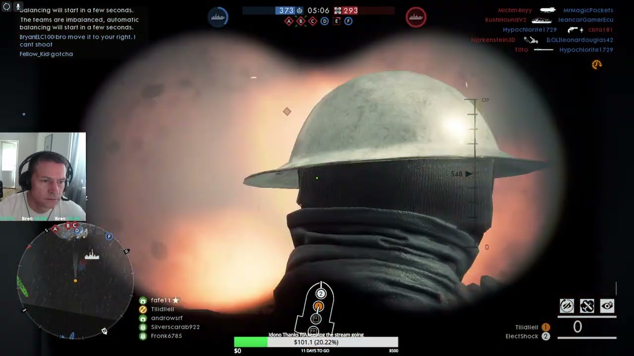 Battlefield 1 - C-class Airship | 1440p