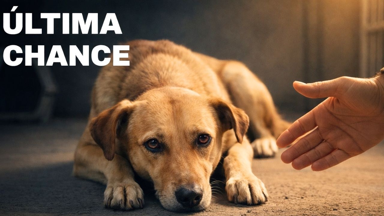 TODOS IGNORARAM O CACHORRO CARAMELO, ATÉ QUE UM DIA UMA MULHER ESTENDEU A MÃO EM SUA DIREÇÃO!