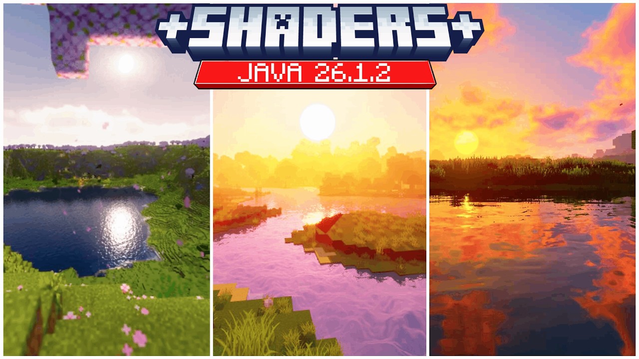 Top 5 BEST Shaders For Minecraft 26.1.2! - Downloads - YouTube