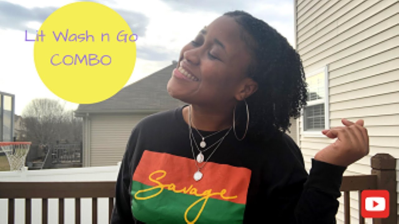 Lit Wash n Go Combo | Garnier Fructis Butter cream & Eco Style Krystal