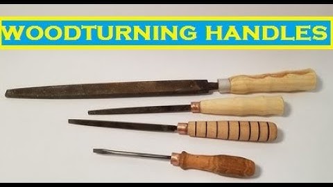 Woodturning Tool Handles [DIY]