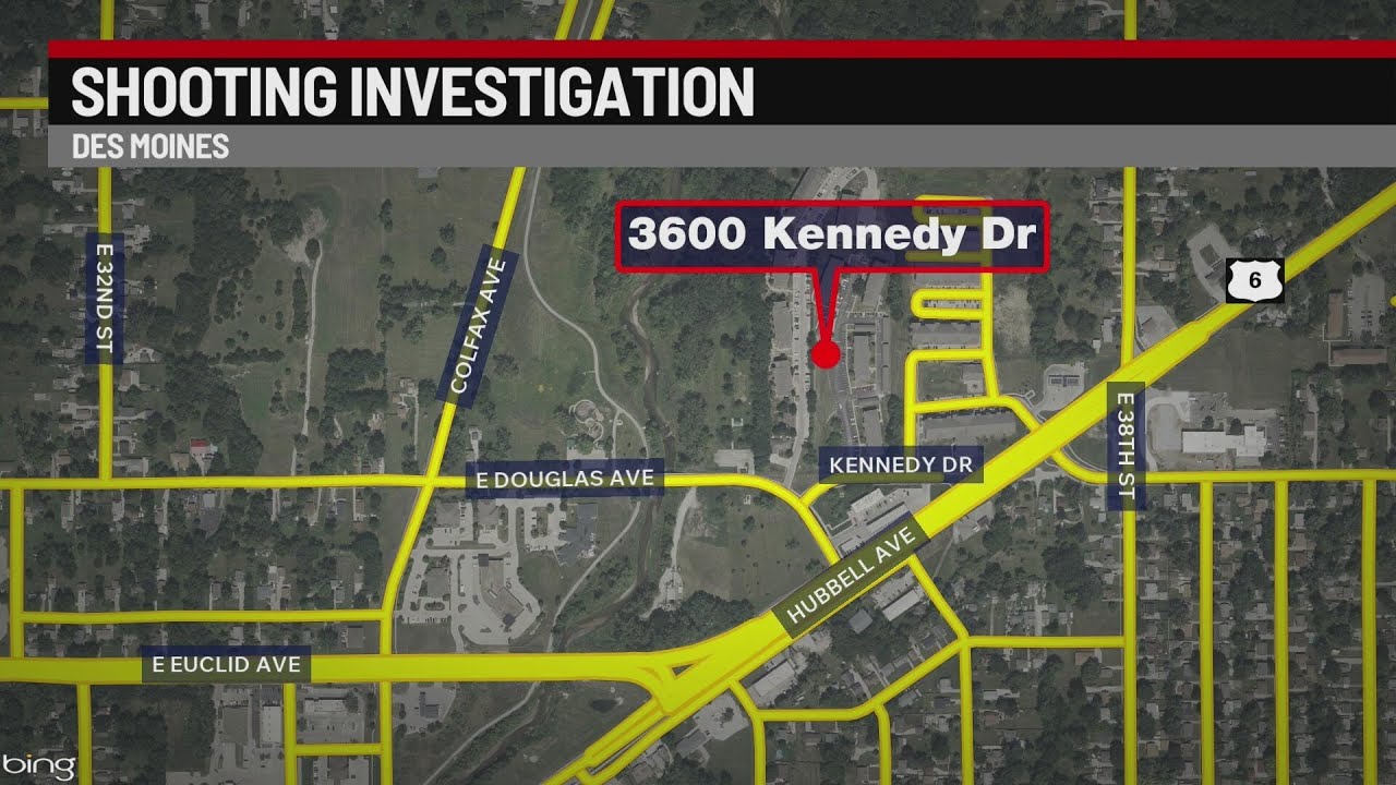 Man killed in Des Moines shooting, police search for suspect - YouTube