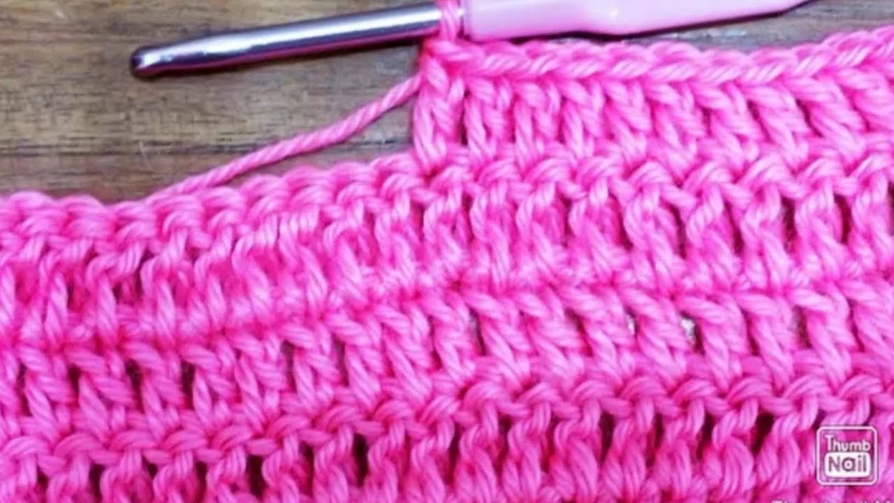 How To Crochet For Beginners | Double Crochet Tips For Learners | Half ...