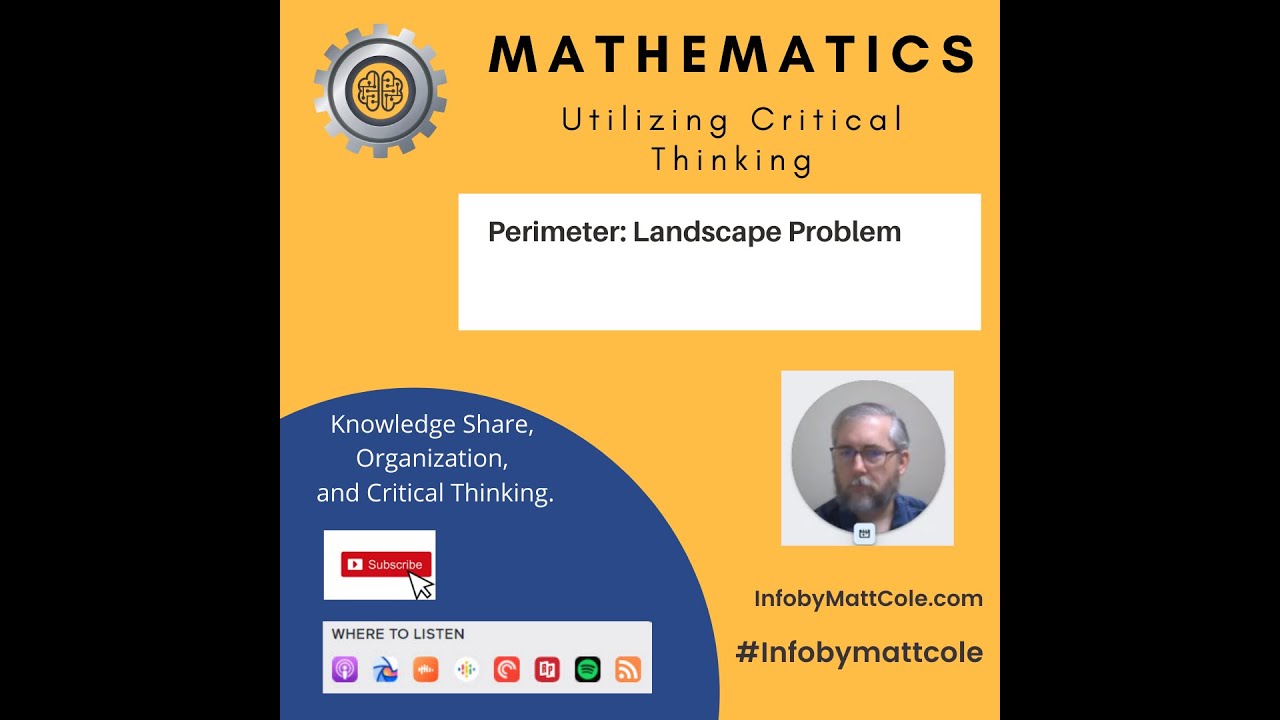 Math Problems Landscape Perimeter: Landscape Math Problem Solved - YouTube