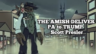 Amish Deliver PA. to Trump 2024. 'Scott Presler'