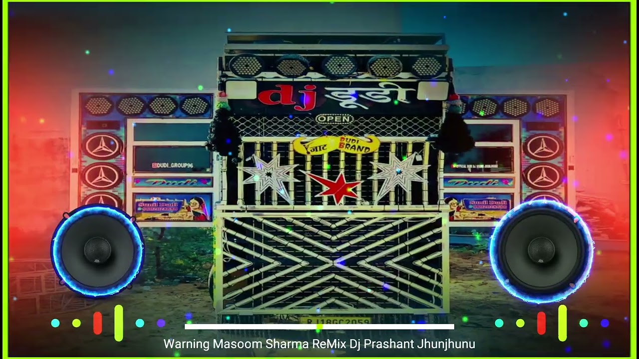 Warning Masoom Sharma Viral 4D Hard Vibration Bass Competition || Full Old Haryanvi ReMix Song 2025