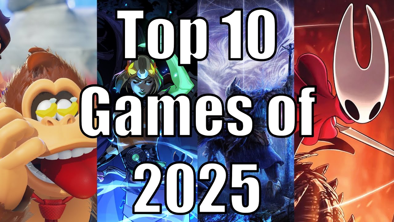 My Top 10 Games of 2025 - YouTube