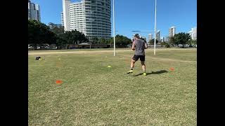 COD: Box Drill (Sprint, Shuffle, Sprint, Shuffle)