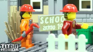 Lego School Demolition Fail