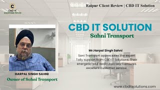 Client Testimonial Video | Sahni Transport | Tally User Review | Tallyprime