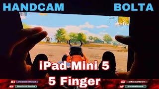 HANDCAM | iPad Mini 5 | 5 Finger Full Gyro | IPad Mini 5 Finger claw Handcam | BaazitechGaming #BGMI screenshot 4