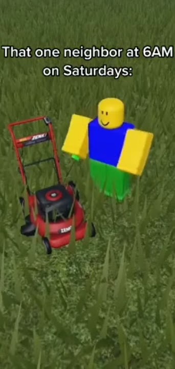 THAT ONE NEIGHBOR AT 6AM #shorts #memes #funny #robloxshorts