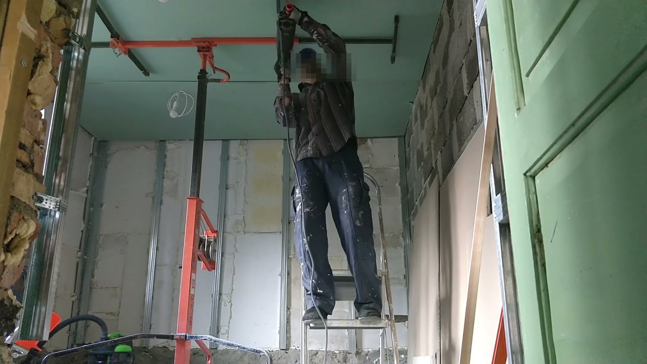 reģipša pielīmēšana, ģipškartona pielīmēšana ar 