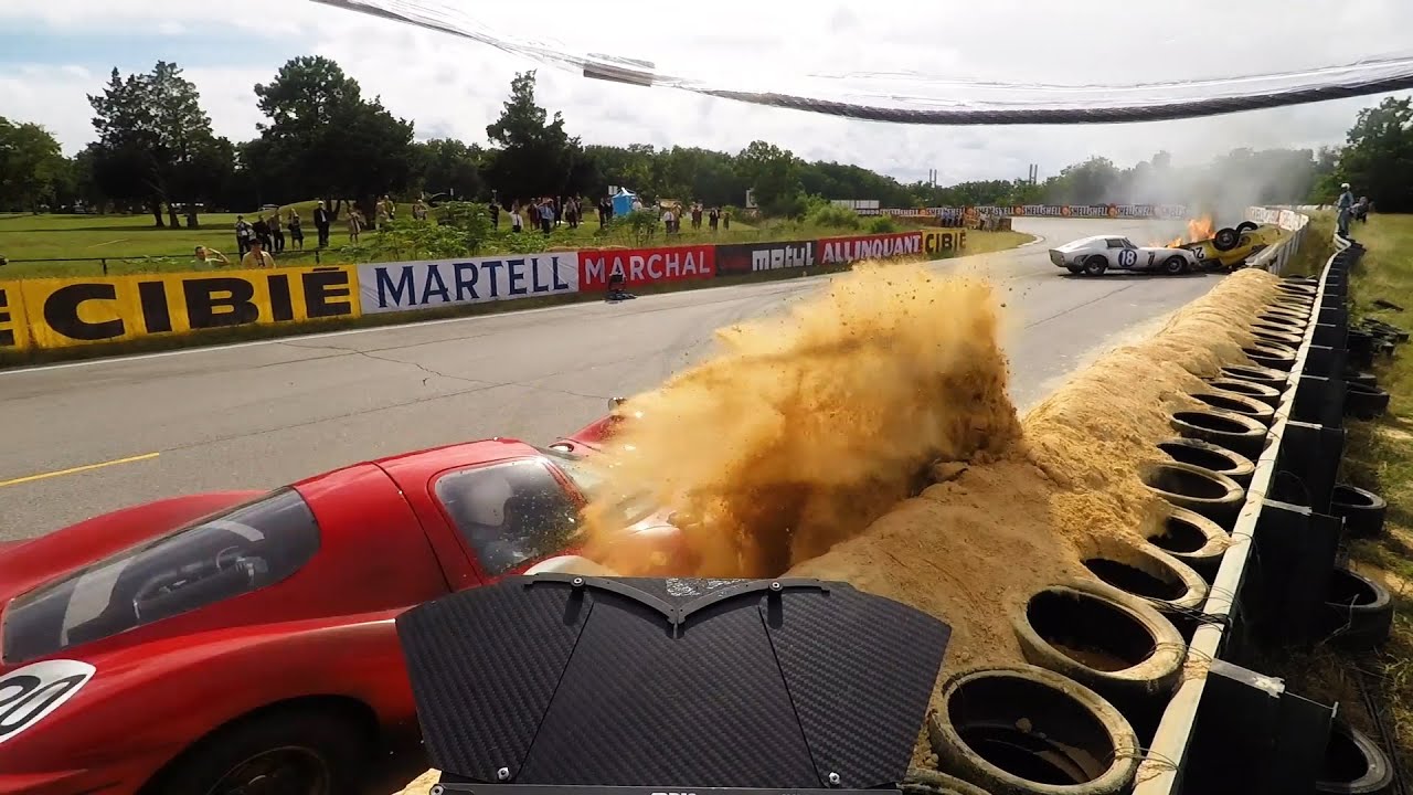 レーシングカーが次々とクラッシュ 宙を舞う 命がけのガチ撮影 フォードvsフェラーリ ル マン メイキング Youtube