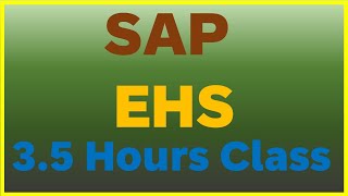 SAP EHS Training | What is SAP EHS | Overview of SAP EHS || SAP EHS (Environment Health & Safety)