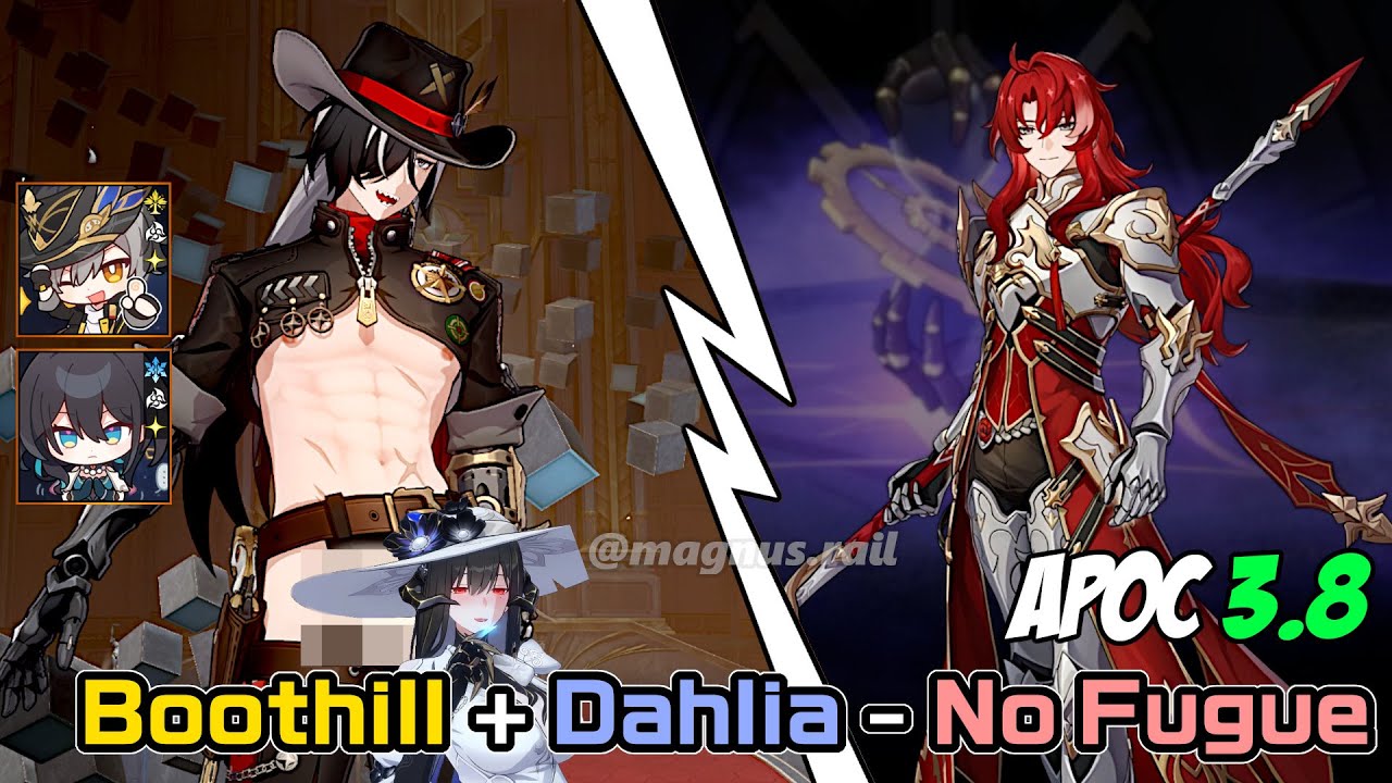 [HSR] Quebrando o jogo com Boothill + Dália (Apoc v3.8)