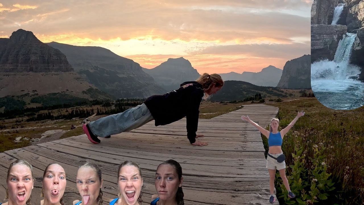 Sunrise to Sunset in Glacier National Park