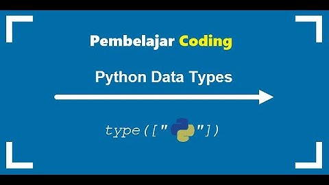 Pengenalan Python - Variable, Data Type, Operator