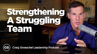 Strengthening a Struggling Team  Craig Groeschel Leadership Podcast