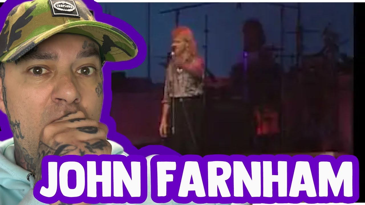 Rapper FIRST TIME REACTION to John Farnham - “When the War is Over” (Live)