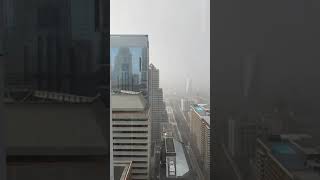 Snow squall Philadelphia