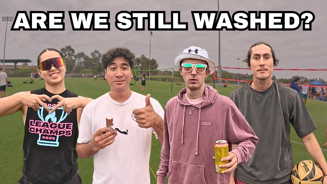 4 волейболиста, попавших под обстрел, пытаются выиграть еще один турнир по траве